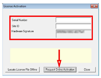 license key transcribe